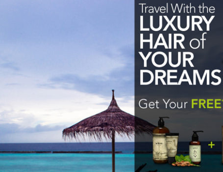 Wen Hair Care ‘Luxury Travel’ kit campaign