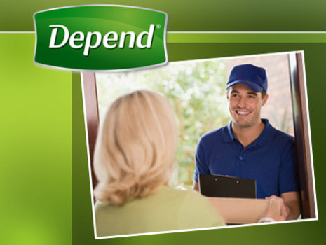 Depend (Kimberly-Clark) banner suite + e-Commerce website