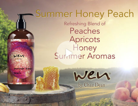 Wen Hair Care ‘Summer Honey Peach’ seasonal campaign
